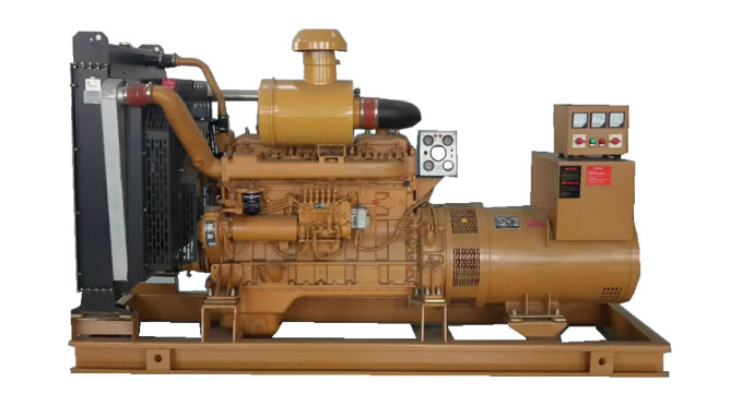 清新上柴250kw大型柴油二手发电机组